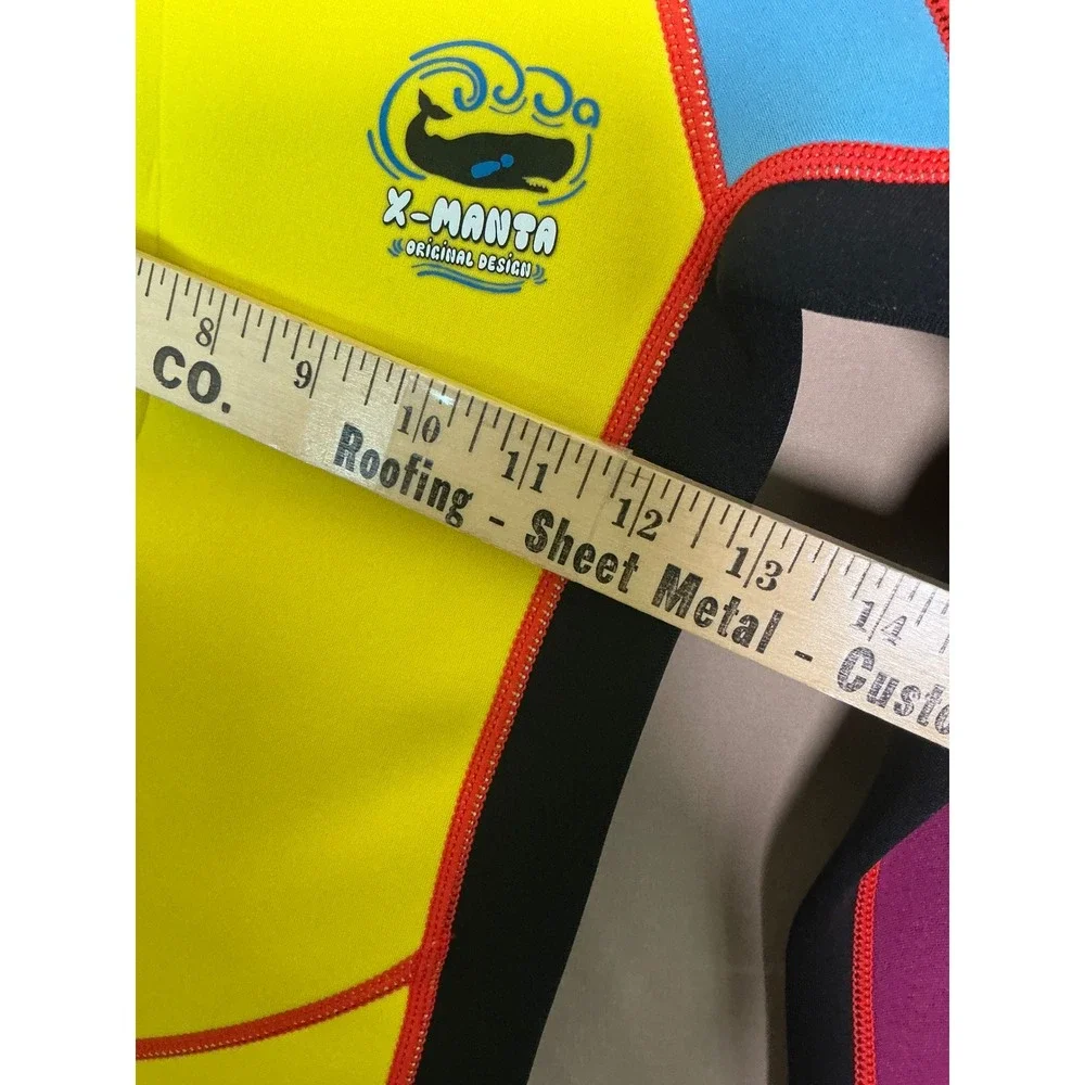 Dive & Sail Wetsuit Youth XL Yellow Excellent Full Body Neoprene 2.5mm X-Manta